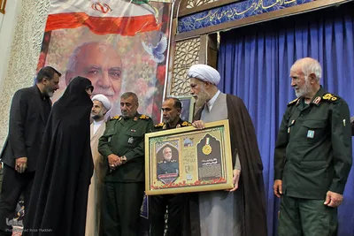 مراسم چهلمین روز شهادت شهید سردارسرلشکر مجید خادمی در حرم شاهچراغ(ع)