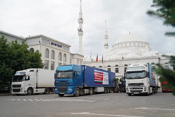 500 тонн гуманитарной помощи из Дагестана на Донбасс