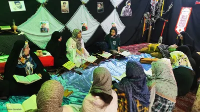 اعتکاف سه روزه بانوان مسجد حضرت ابوالفضل (ع) شیراز