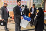 صندوق سیار انتخابات در بیمارستان کوثر سمنان