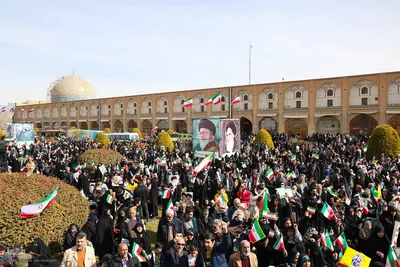 راهپیمایی ۲۲ بهمن در اصفهان
