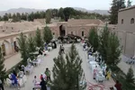 نمایشگاه صنایع دستی در باغ اکبریه بیرجند
