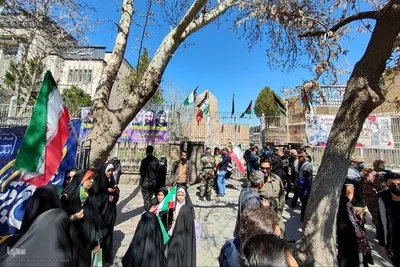راهپیمایی روز جهانی قدس در همدان‎