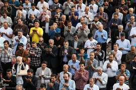 نماز عید سعید فطر در حرم حضرت عبدالعظیم(ع)