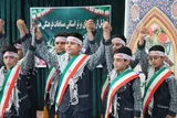 کرسی تلاوت قرآن دانش‌آموزی در ملایر