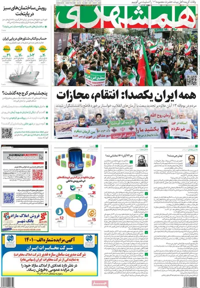 روزنامه همشهری