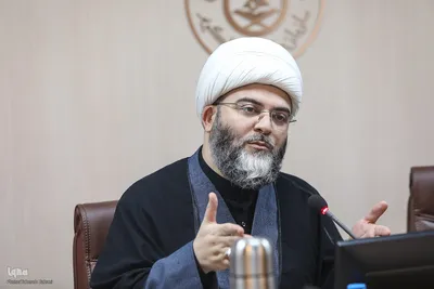 حجت‌الاسلام والمسلمین علی تقی‌زاده،‌ رئیس سازمان دارالقرآن الکریم،‌ مراسم امضای تفاهم‌نامه ستاد مرکزی اربعین با سازمان دارالقرآن‌ 