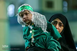 حسینیه ایران؛ سوگواره شیرخوارگان حسینی در حرم عبد‌العظیم حسنی
