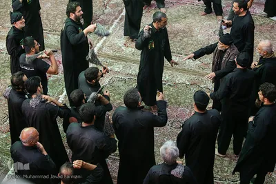آیین عزاداری محرم در حسینیه کربلایی ها