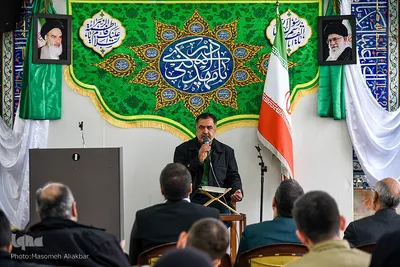 مراسم غبارروبی گلزار شهدای امامزاده محمد(ع) کرج با حضور قرآنیان بسیجی البرز‎