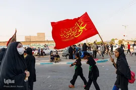 «مشایه الحسین(ع)» اهواز راهی کربلا شد