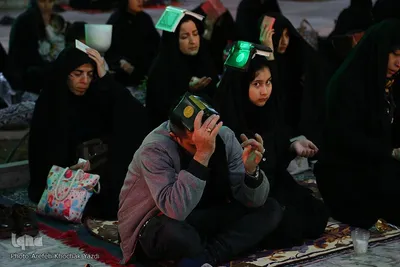 مراسم احیای شب نوزدهم ماه مبارک رمضان در گلزار شهدای قم