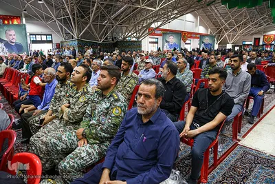 سوگواره هفتمین روز شهادت رئیس‌جمهور در اصفهان