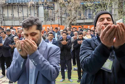 اقامه نماز عید فطر در شهرستان اهر