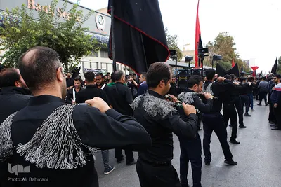 عزاداری شهادت امام رضا (ع) در مشهد الرضا(ع)