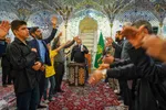 مراسم سالگرد شهادت حضرت امام جعفر صادق(ع) در حرم شاهچراغ(ع)‎