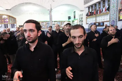 مراسم شام غریبان رهبر شهید انقلاب در اهر