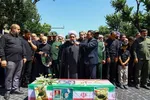 عکس | مراسم تشییع پیکر مطهر شهید اقتدار «محمود ملاجباری»