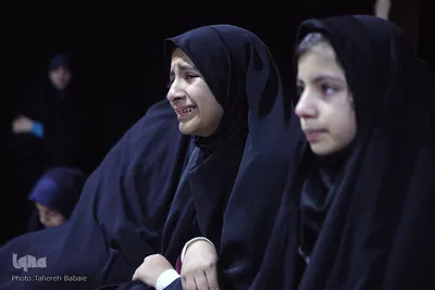 وداع با پیکر شهید مدافع حرم حمزه کاظمی