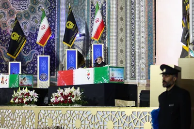 وداع با شهید «سیداسماعیل خطیب» در حرم رضوی