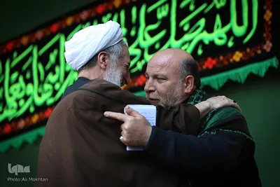 حاج حسین سازور و حجت الاسلام صدیقی