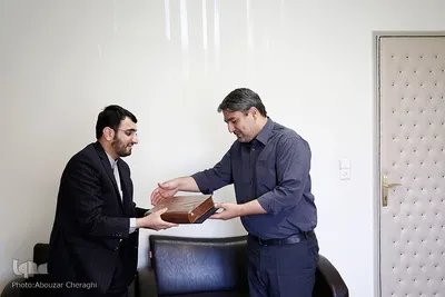 بازدید مدیر کل روابط عمومی و امور بین الملل سازمان اوقاف از خبرگزاری ایکنا 