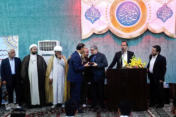 مراسم تجلیل از «اصغر خانوردیلو» برگزار شد + عکس