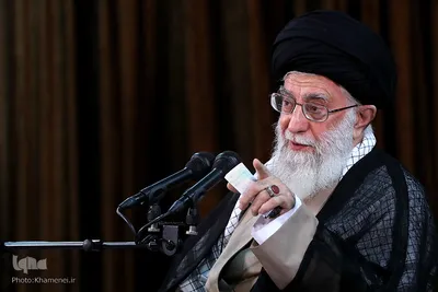دیدار وزیر امور خارجه، سفیران و مسئولان نمایندگی‌های ایران در خارج از کشور با رهبر انقلاب