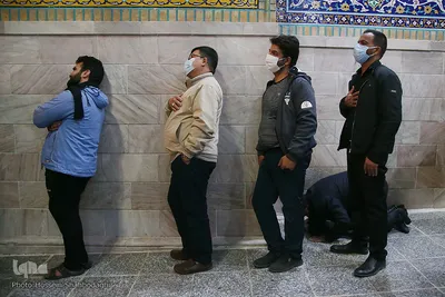 حرم امام رئوف در روزهای پایانی ماه صفر