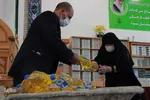 توزیع بسته‌های غذایی بین نیازمندان از محل نیات وقف