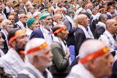 همایش تجلیل از پیشکسوتان دفاع مقدس شهرستان طرقبه شاندیز 