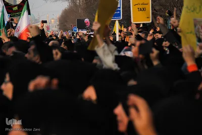 مراسم تشییع پیکر مطهر شهید سردار سلیمانی