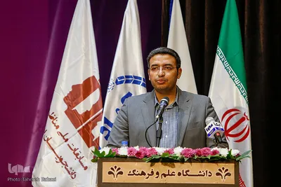 مهدی کاظمی خالدی، رئیس سازمان دانشجویان جهاد دانشگاهی در مرحله کشوری هفتمین دوره مسابقات ملی مناظره دانشجویان ایران