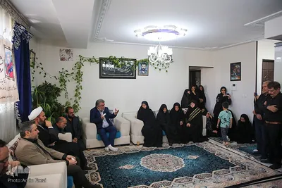 دیدار با خانواده شهید غلام‌عباس عباسی‎