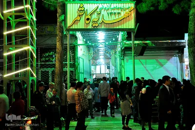 آذین بندی و جشن نیمه شعبان در کاشمر