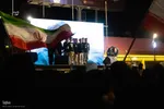 تجمع مردم درچه در سوگ شهادت رهبر انقلاب