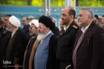 مراسم گلباران و عطرافشانی مزار مطهر شهدا در اصفهان