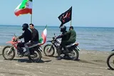 اجرای پویش «میثاق با ولایت» و اهتزاز پرچم در سه استان ساحلی خزر