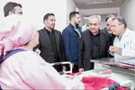 عیادت استاندار آذربایجان شرقی از مجروحان جنگ رمضان