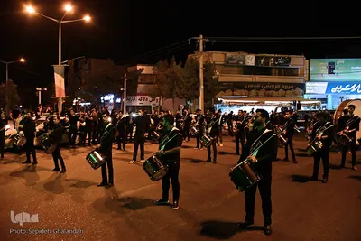 مراسم عزاداری شب تاسوعای حسینی در بیرجند