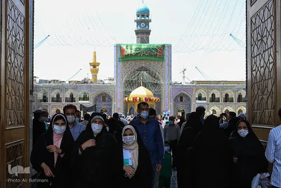 سالروز میلاد امام رضا (ع) در حرم رضوی

