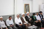 جشن غدیر وملبس شدن جمعی از طلاب در بیت آیت الله مدرسی در یزد‎‎