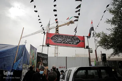 بازديد اصحاب رسانه از فعاليت‌هاي موكب احمدبن موسي(ع) در كربلا
