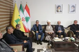 حضور مسئولان و شخصیت‌های سیاسی در دفتر حزب‌الله