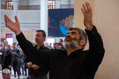 ظهر شهادت حضرت علی علیه السلام در حرم شاهچراغ