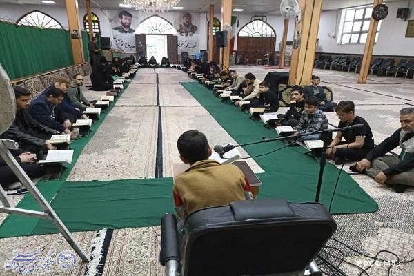 برگزاری محفل انس با قرآن کریم بمناسبت بزرگداشت شهدای خدمت در آمل