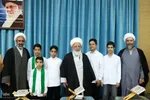 دیدار جامعه قرآنی با نماینده ولی فقیه در یزد‎