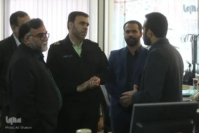بازدید سخنگوی ناجا از خبرگزاری ایکنا