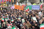 حماسه حضور مردم ملایر راهپیمایی ۲۲ بهمن