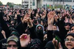 تشییع پیکر پنج شهید مدافع حرم در مشهد
